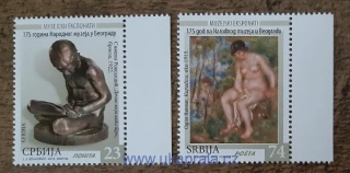 SRBSKO ** 879/80 Národní muzeum, umění, r. 2019