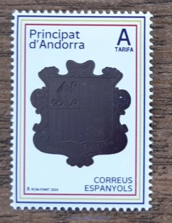 ANDORRA, ŠPANĚLSKO ** znak, R. 2024