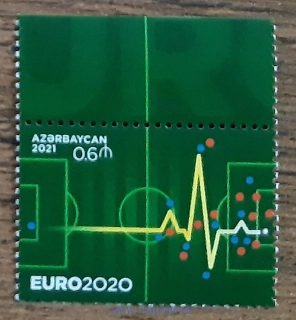 AZERBAJDŽÁN ** EURO 2020, r. 2021
