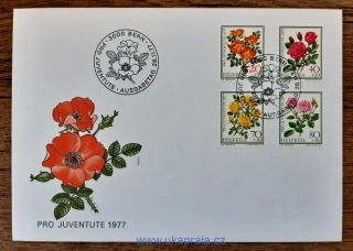 Švýcarsko FDC 1112/5 "PRO JUVENTUTE" r. 1977