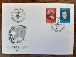 Švýcarsko FDC 1294/5 EUROPA, r. 1985