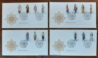 KYPR (ŘECKO) FDC 835/48, lidové kroje, r. 1994