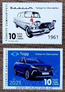 TURECKO ** osobní automobily, r. 2023