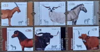 PORTUGALSKO** 4576/81, domácí zvířata, r. 2020