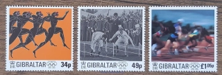 GIBRALTAR **  763/5, 100 let novodobých OH, r. 1996