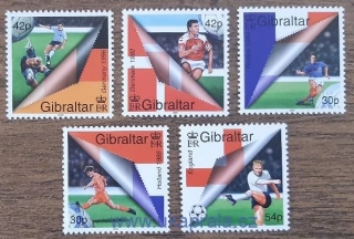 GIBRALTAR ** 909/13 fotbal, ME, r. 2000