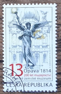 ČR raz. 806, 200 let muzejnictví; Opava 1814 - Slezské zemské muzeum, r. 2014