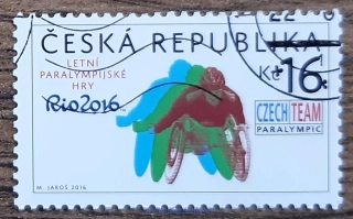 ČR raz. 892, Letní paralympijské hry, Rio, r. 2016