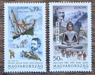 MAĎARSKO ** 4287/8 EUROPA, expedice, r. 1994