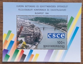 MAĎARSKO ** aršík Bl 232, konference CSCE, r. 1994