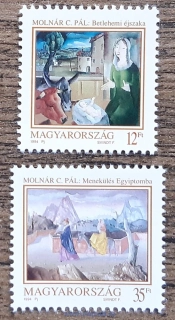 MAĎARSKO ** 4323/4 vánoční, r. 1994