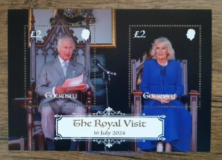 GUERNSEY ** aršík, královská návštěva v r. 2024, NOVINKA R. 2025