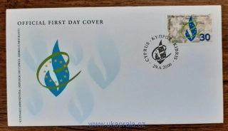 KYPR (ŘECKO) FDC 965 r. 2000