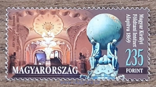 MAĎARSKO ** 6052, 150 let Geologického institutu, r. 2019