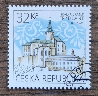 ČR 922 raz., EUROPA: Hrad a zámek Frýdlant, r. 2017