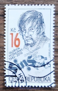 ČR 913 raz., Tradice české známkové tvorby — Oldřich Pošmurný, r. 2017