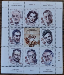SRBSKO ** PL 593/600 filmoví režiséři, r. 2015
