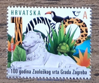 CHORVATSKO ** ZOO v Záhřebu, 100. výročí, NOVINKA R. 2025
