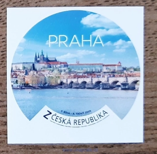 ČR ** VZ ČP 0003, Vlastní známka, Pohled na Pražský hrad, r. 2025