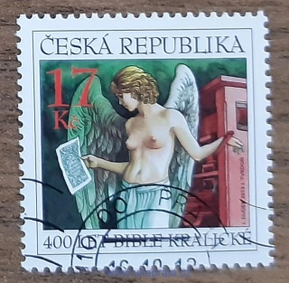 ČR 791 raz., 400 let Bible kralické, r. 2013