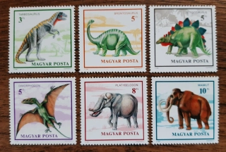 Maďarsko ** 4110/15, pravěká fauna, r. 1990