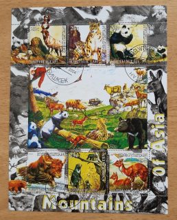 Kyrgyzstán aršík raz., fauna asijských hor r. 2004
