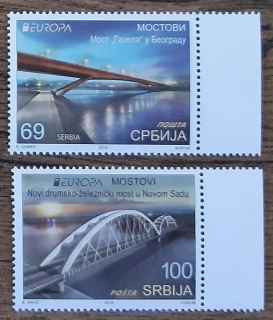 SRBSKO ** 788/9 EUROPA, mosty, r. 2018