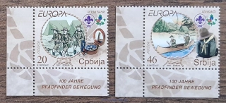SRBSKO ** 194/5 EUROPA, skauting, r. 2007