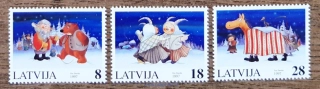 LOTYŠSKO ** 471/3, vánoční, r. 1997
