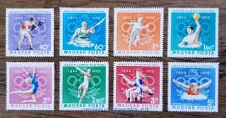 MAĎARSKO ** 2616/23, Olympijský komitét, 75. výročí, r. 1970