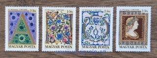 MAĎARSKO ** 2603/6, Den známky, r. 1970