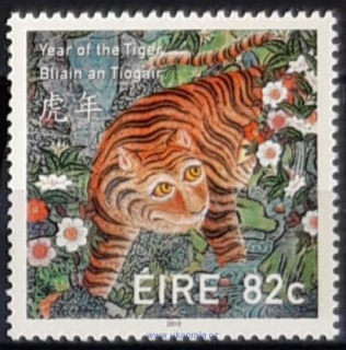 Irsko ** 1921 čínský rok tygra, r. 2010