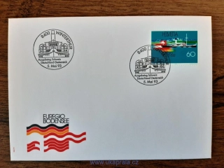 ŠVÝCARSKO FDC 1501 Bodensee, r. 1993