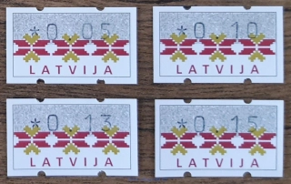 LOTYŠSKO ** AUT 1, automatové, r. 1994