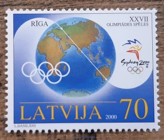 LOTYŠSKO ** 528, LOH Sydney, r. 2000