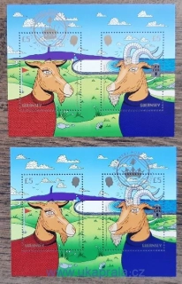 GUERNSEY ** limitované aršíky, Royal Golden Guernsey Goat, NOVINKA R. 2025