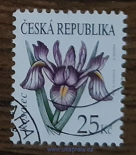 ČR 650 raz., flóra, kosatec, r. 2010