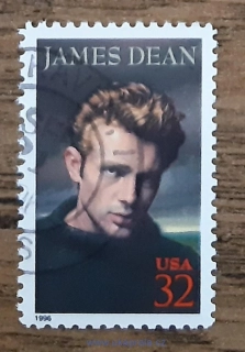 USA raz. 2745, James Dean, r. 1996