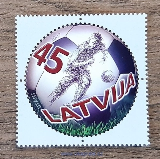 LOTYŠSKO ** 709, 100 let profifotbalu, r. 2007
