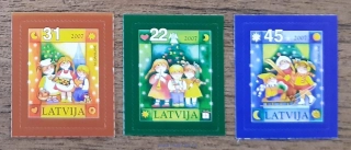 LOTYŠSKO ** 716/18 vánoční, r. 2007