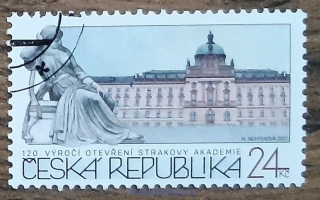 ČR raz. 918, 120. výročí otevření Strakovy akademie, r. 2017