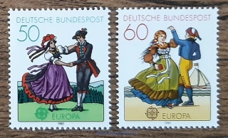 NSR ** 1096/7 EUROPA, r. 1981