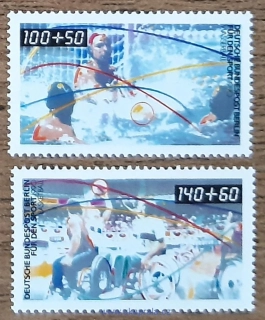 NSR, Berlín ** 864/5 příplatkové, sport, r. 1990