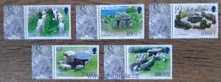 Jersey ** 1682/6 archeologie III, Dolmeny, r. 2012