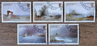 JERSEY raz. 420/4 vánoční, obrazy, r. 1987
