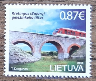 LITVA ** 1191 železnice, most, r. 2015