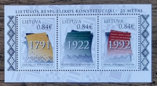 LITVA ** aršík Bl 57, r. 2017