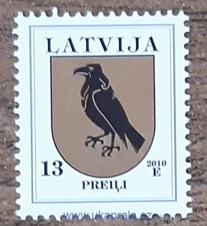 LOTYŠSKO ** 422 X, erby, r. 2010