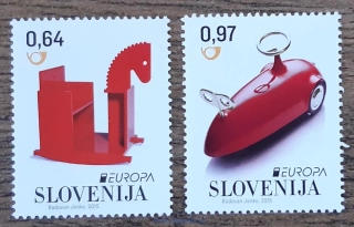 SLOVINSKO ** 1154/5 EUROPA, hračky, r. 2015