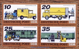 NDR ** 2299/2302, doprava, pošta, r. 1978